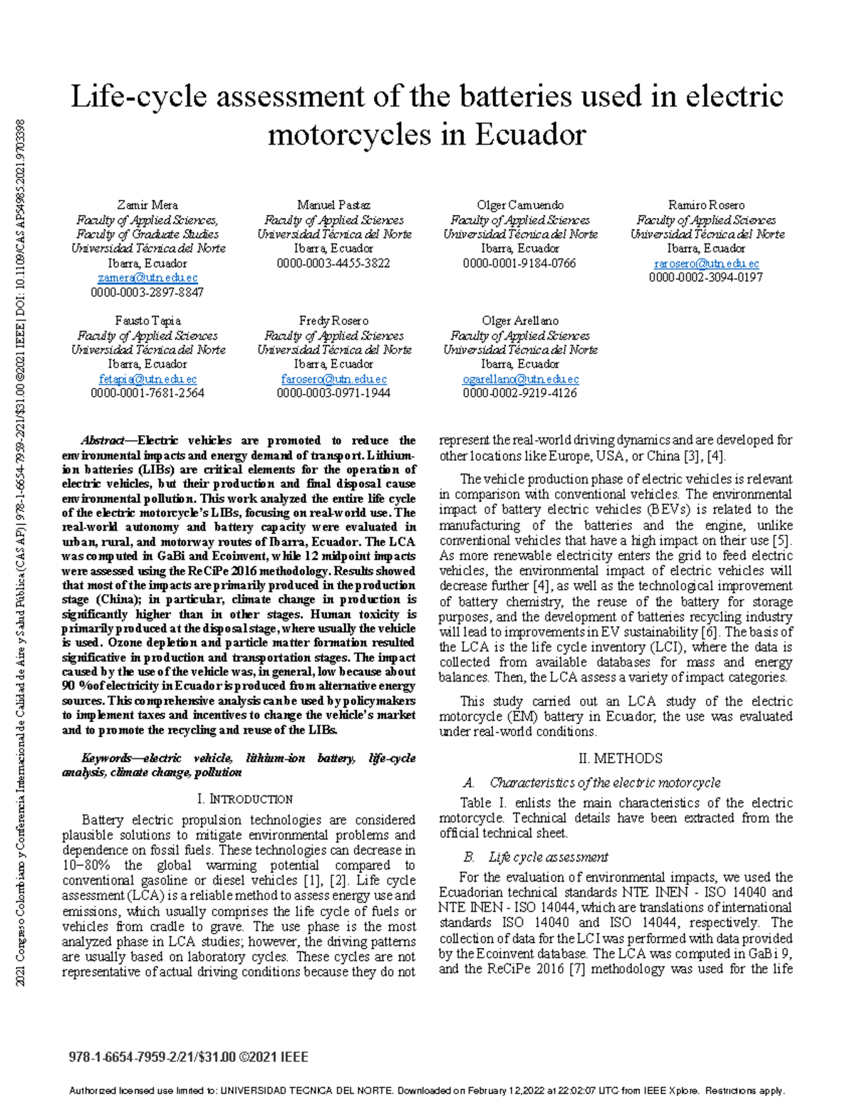 Curated visual reference: Electric Motorcycles Chain Drive Battery Life Reference: Life Cycle Assessment Of The Batteries Used In Electric Motorcycles