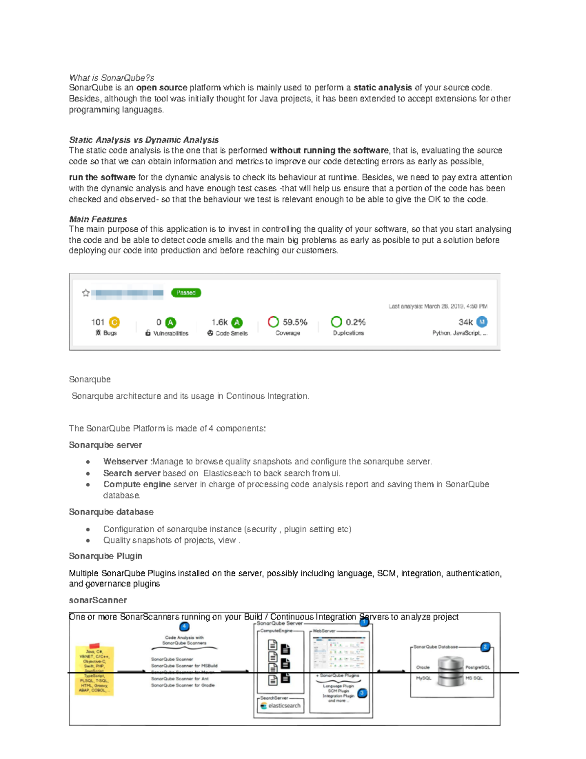 434650284-Sonar - Copy - What is SonarQube?s SonarQube is an open ...