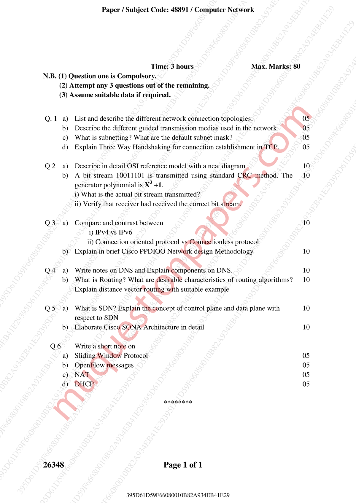 Be Computer-engineering-ai,ds,ml Semester-5 2023 May Computer-network ...