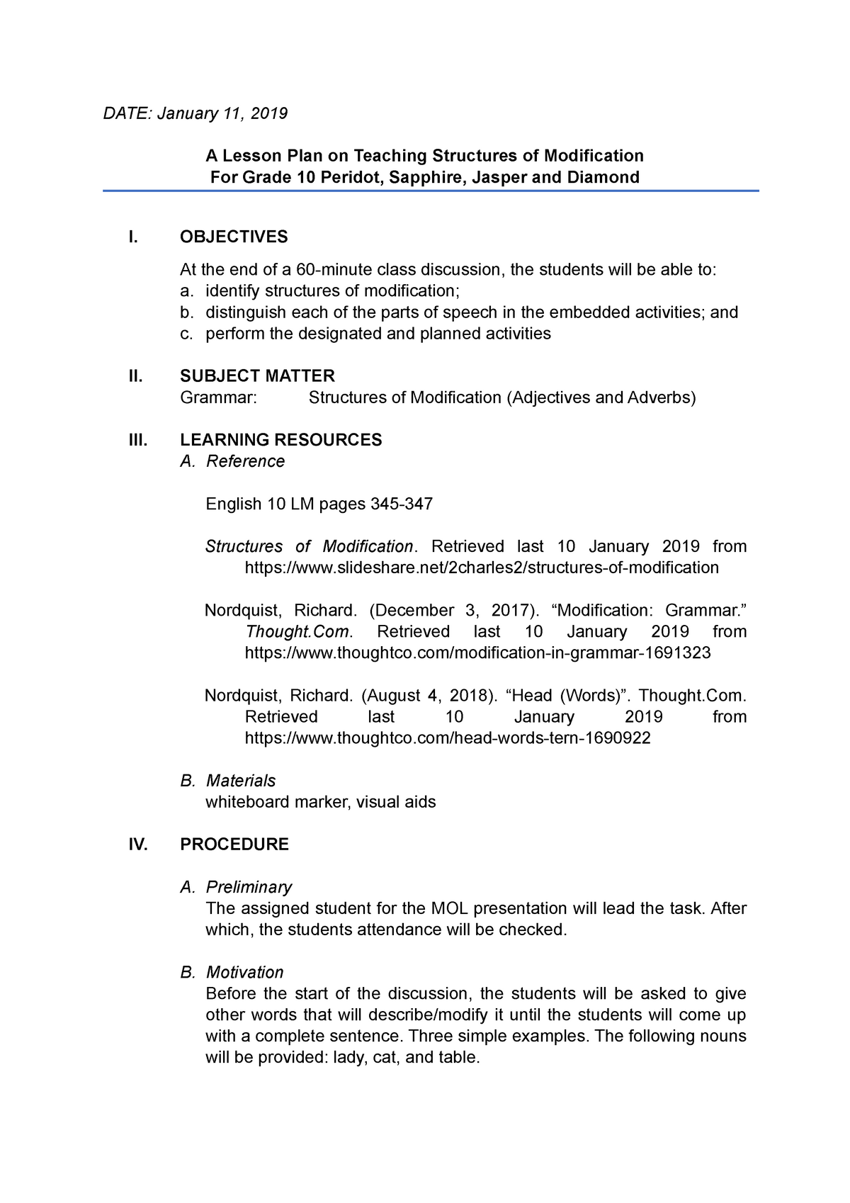 01-11-2019-structures-of-modification-date-january-11-2019-a-lesson-plan-on-teaching