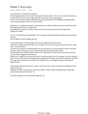 Week 14 Final Project Week 3 Discussion - Tuesday Sam - Coral Bleaching ...