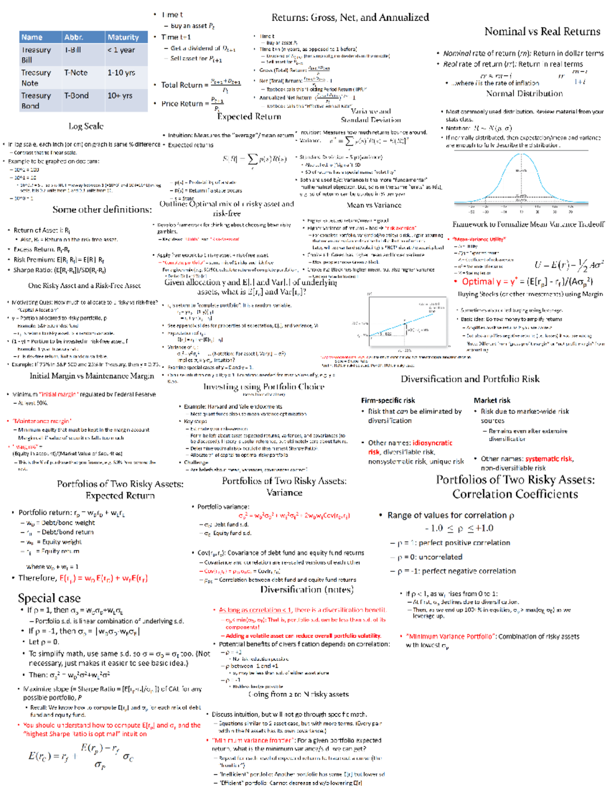 MGMT 141 Cheat Sheet - MGMT 141 - Studocu