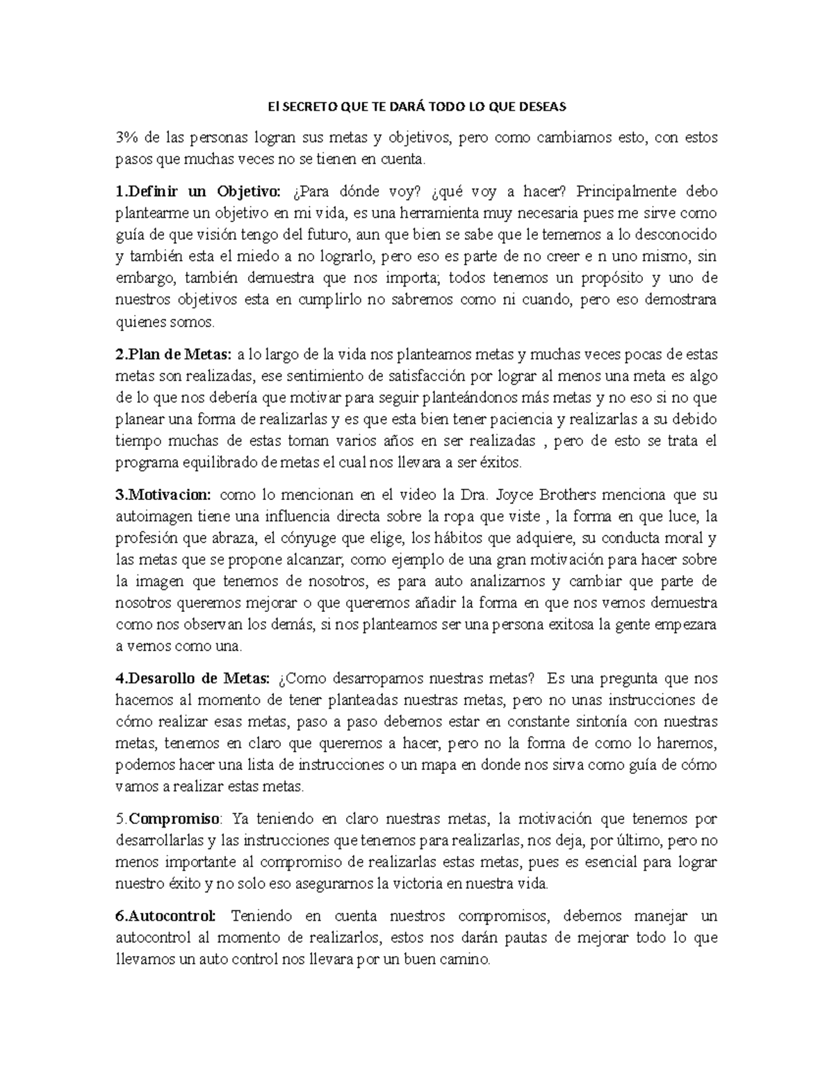 El Secreto QUE TE DARÁ TODO LO QUE Deseas - El SECRETO QUE TE DARÁ TODO ...