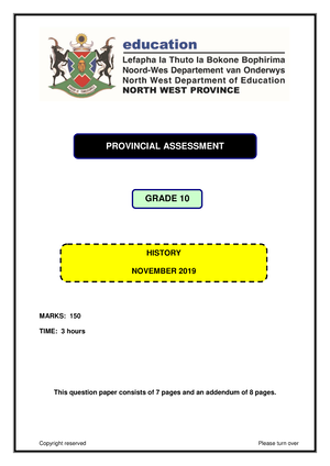 grade 10 history shaka essay