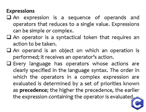 C Programming Part 1 - Introduction to C - In the earliest days of ...