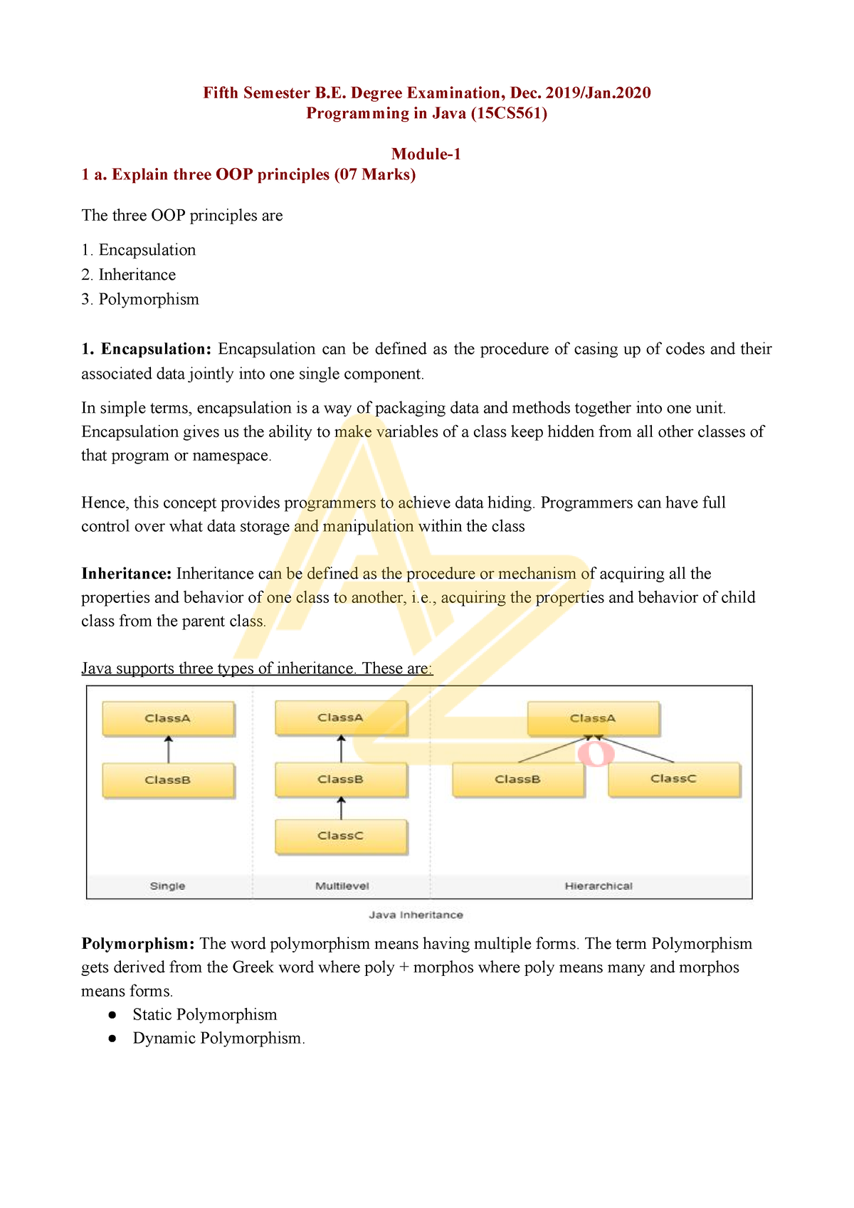 17cs561-prev-qp-az-documents-programming-in-java-vtu-studocu