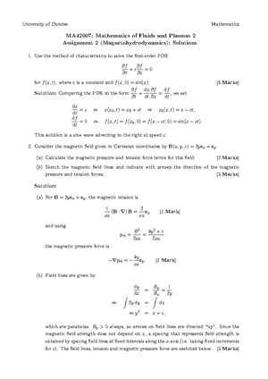 Module Guide - Guide to MA41006, 2020- The mathematics of fluids and ...