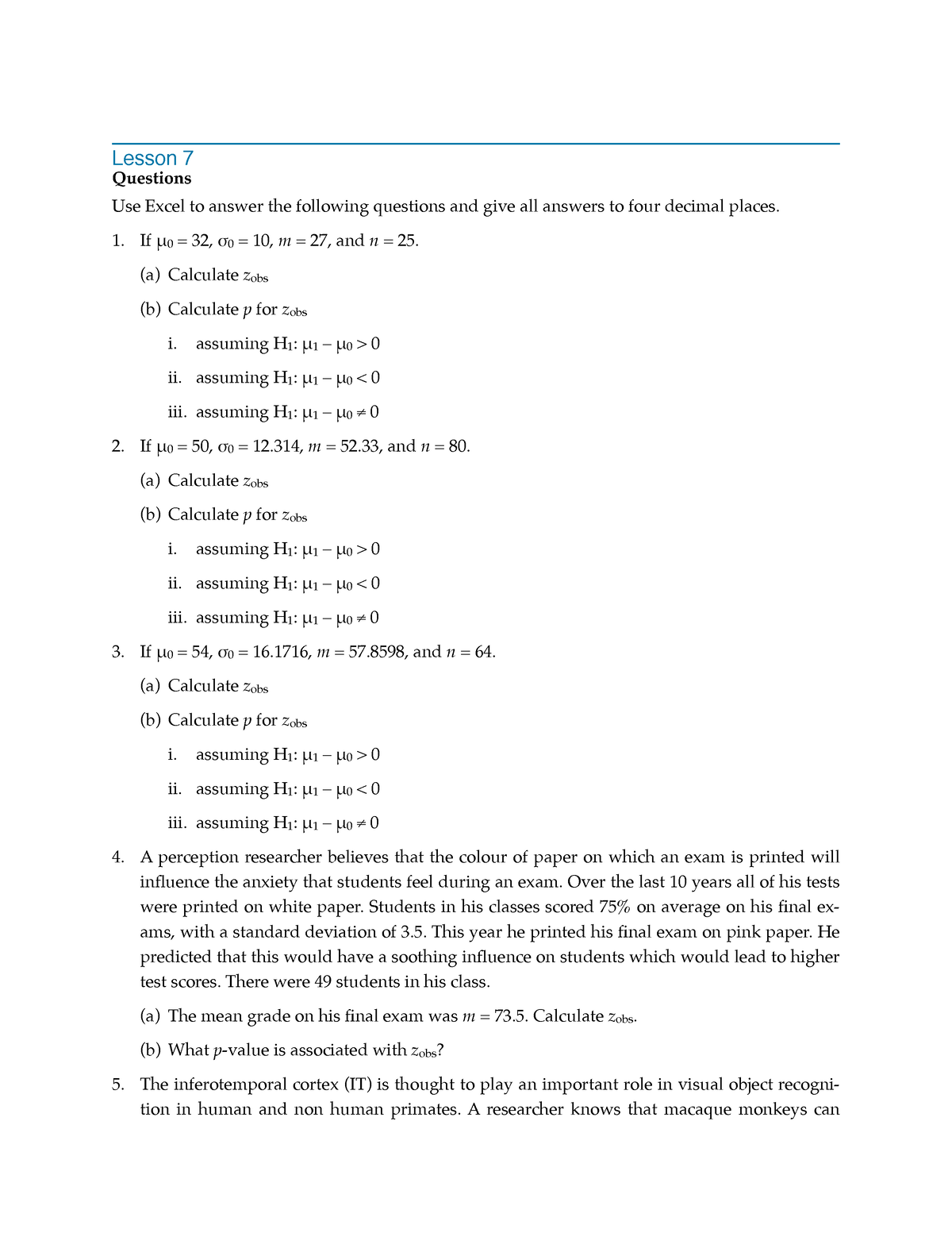 psyc315-lesson-7-excel-problems-lesson-7-questions-use-excel-to