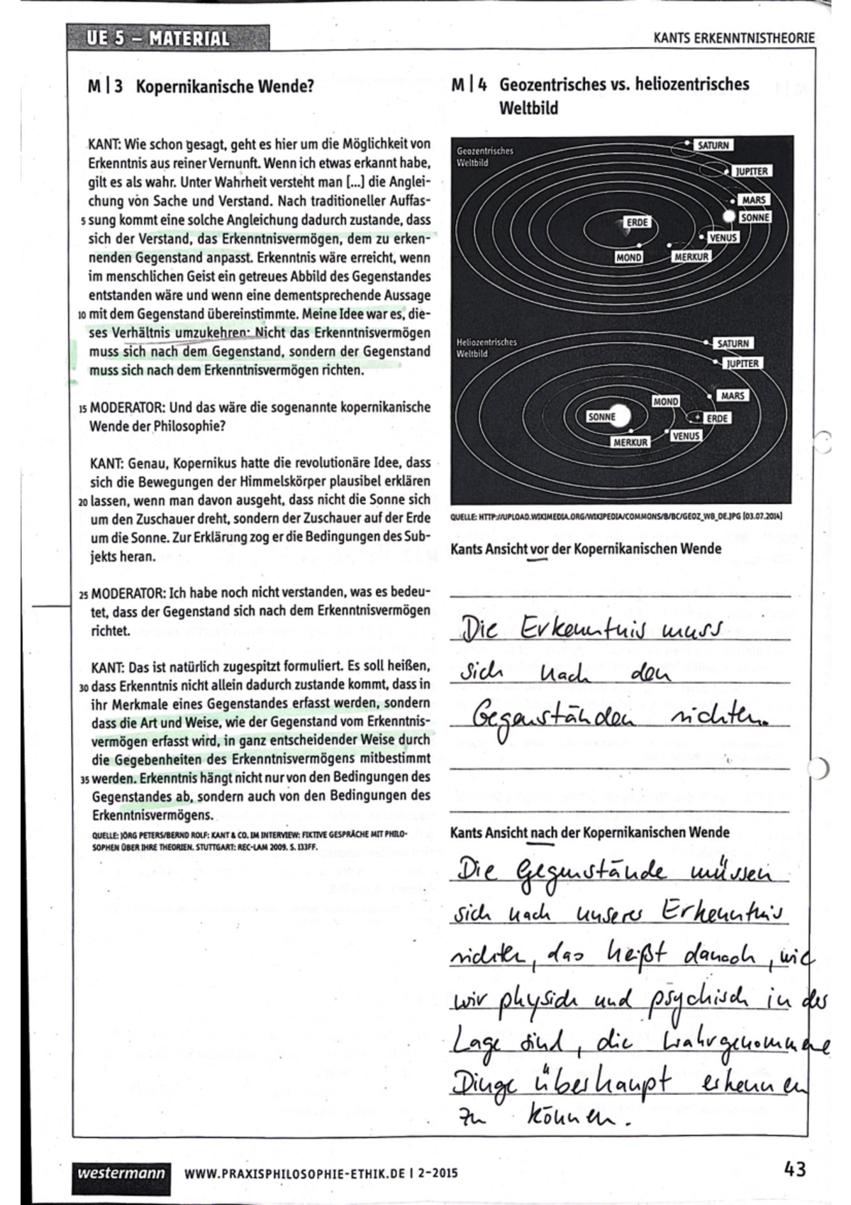 Kant KW - Philoo - Philosophie - Studocu