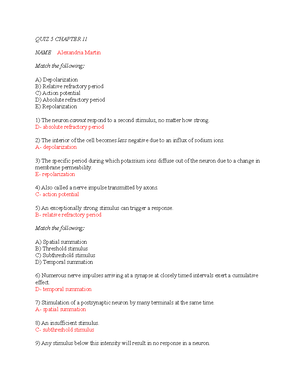 Exam 4 - Chapters 11-14 (with Answers) - Name ...