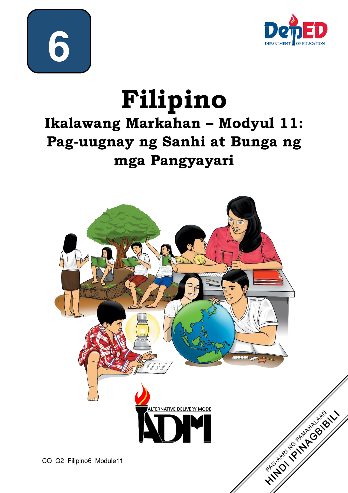 Filipino Q Mod Pag Uugnay Ng Sanhi At Bunga V Final Copy Co Q Filipino Module