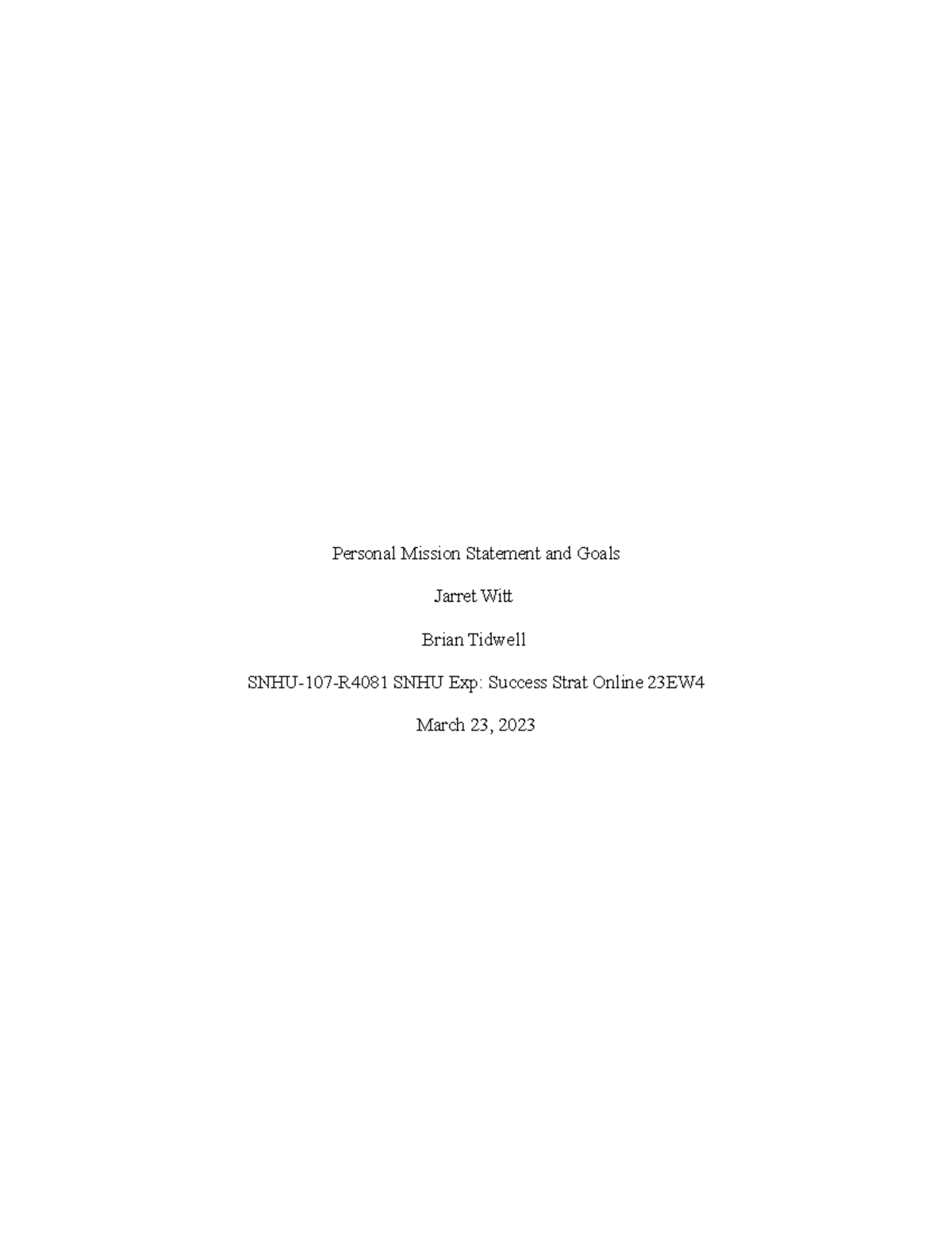 personal-mission-statement-and-goals-snhu107-snhu-studocu