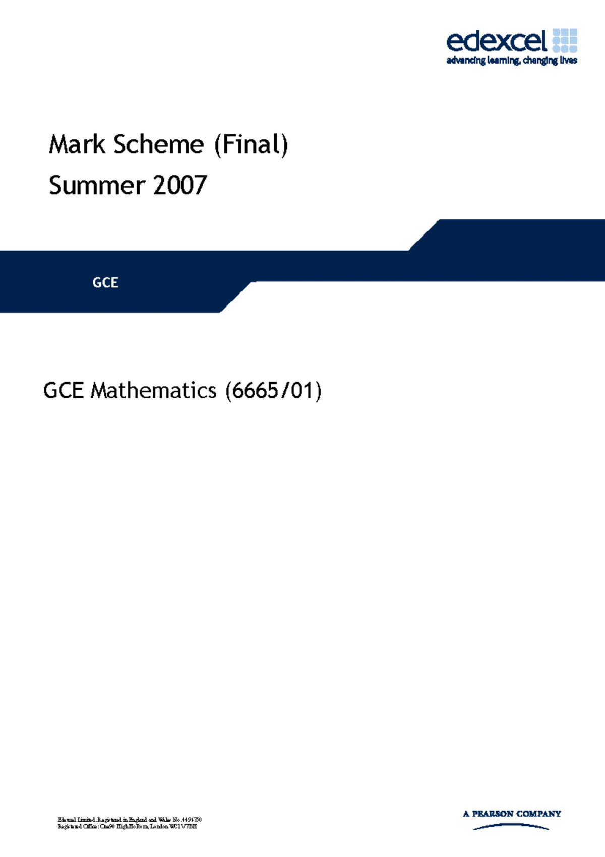 Mark-scheme-June-2007-6665-Core-Mathematics-C3 - Mark Scheme (Final ...