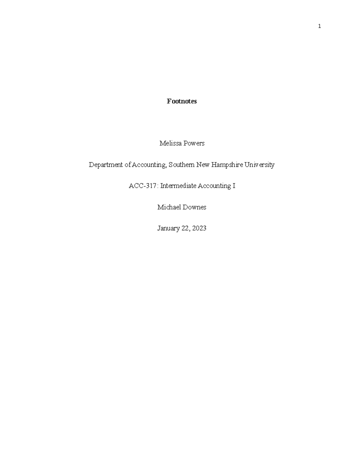 Footnotes - Additionally, they provide the context for the given ...