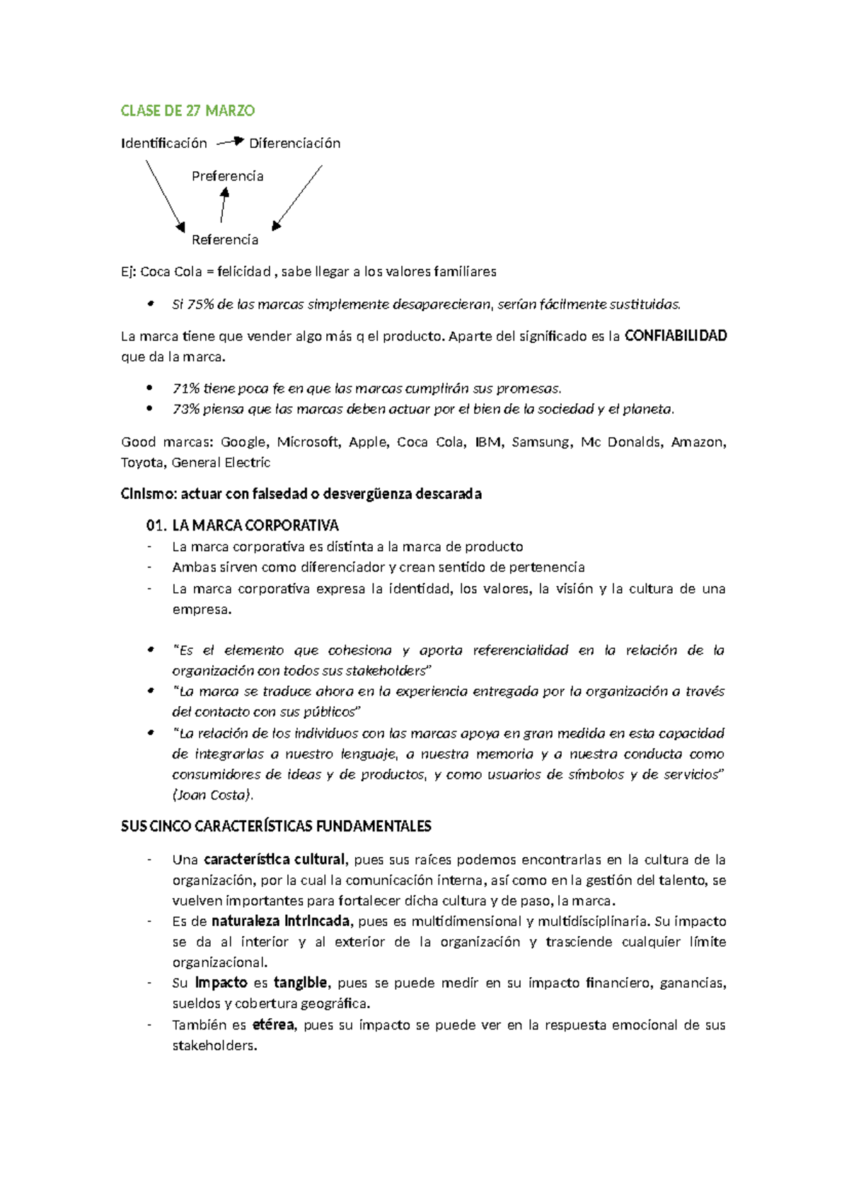 B Randing - clases y apuntes - CLASE DE 27 MARZO Identificación ...