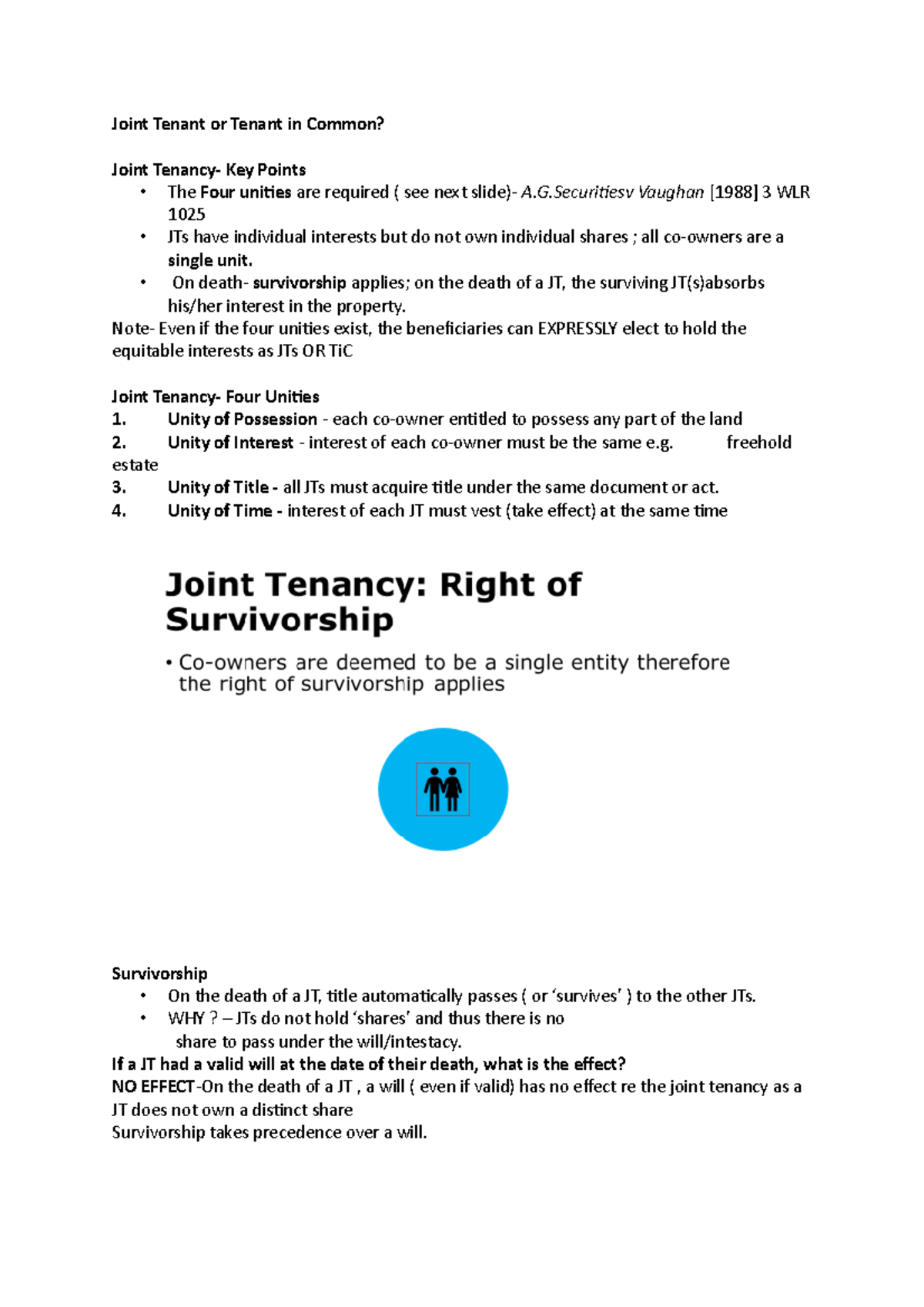 Co Ownership Pt 2 Joint Tenant Or Tenant In Common Joint Tenancy   Thumb 1200 1698 