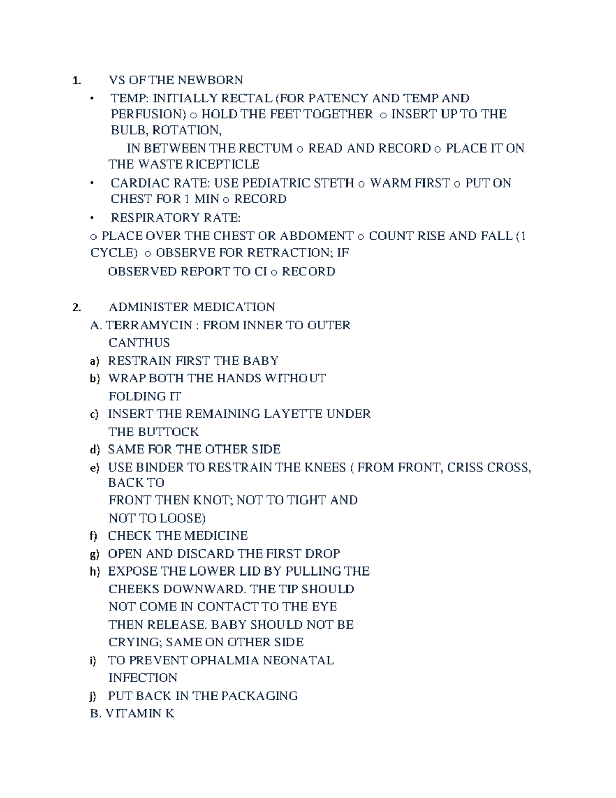 vs-of-the-newborn-summary-1-vs-of-the-newborn-temp-initially-rectal-for-patency-and