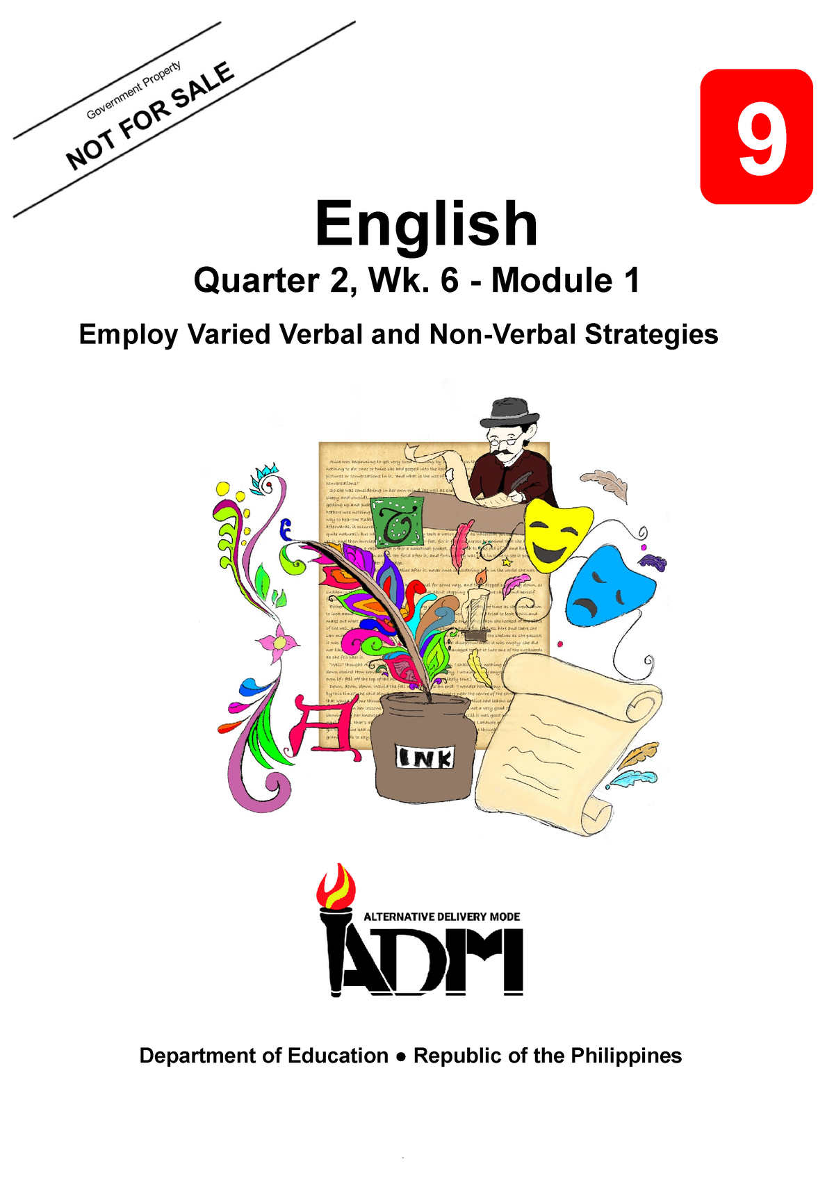 English 9 Q2 Mod1 Employ Varied Verbaland Non Verbal Strategies V2 English Quarter 2 Wk 6 9308