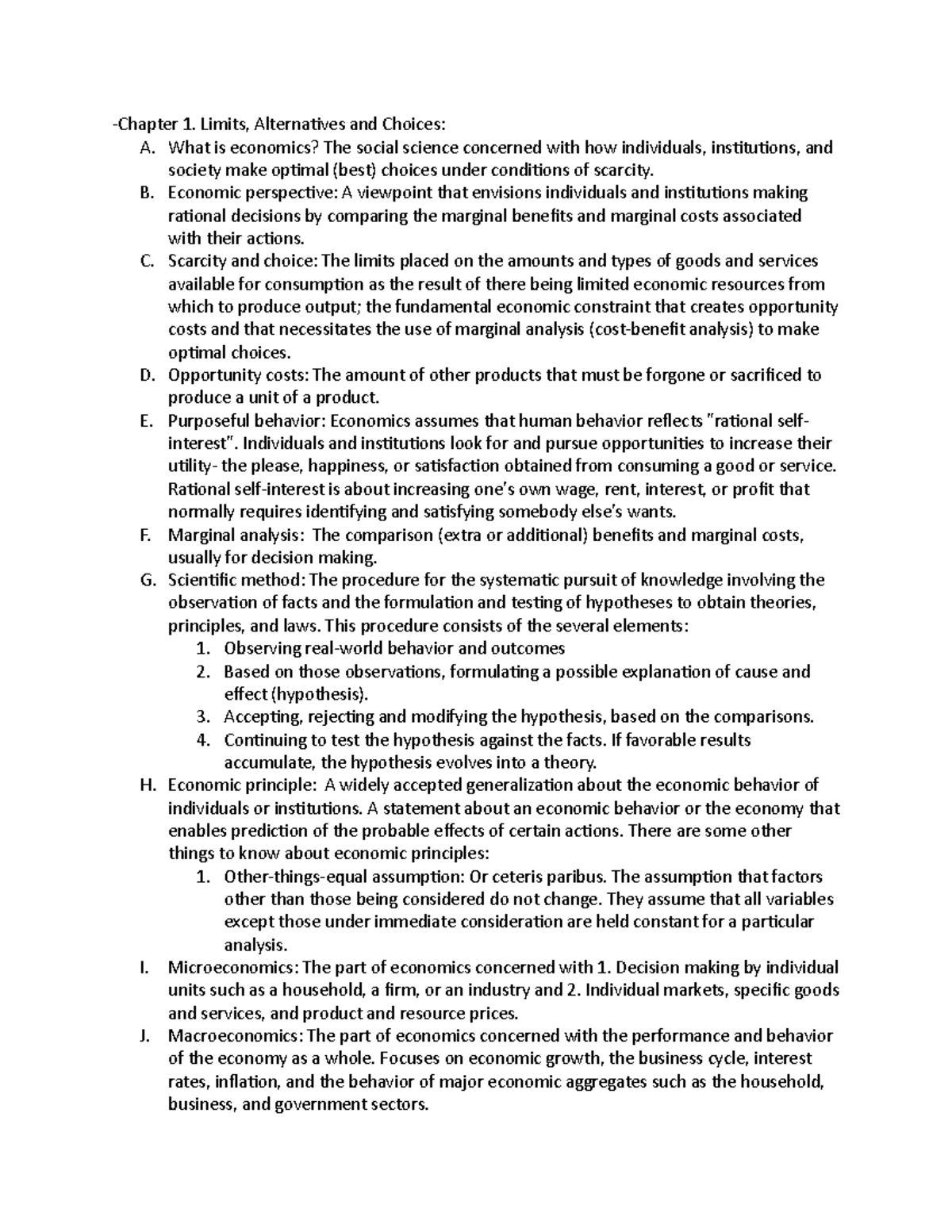 Principles of Microeconomics McConnell 22th edition -Chapter 1. Limits ...