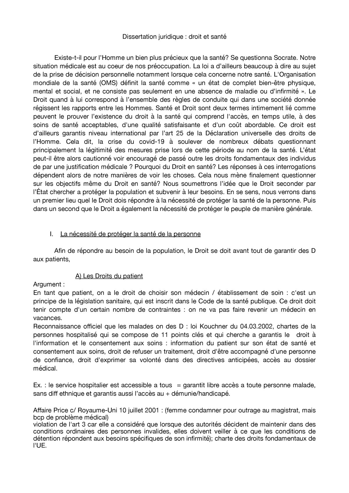 dissertation juridique jurixio