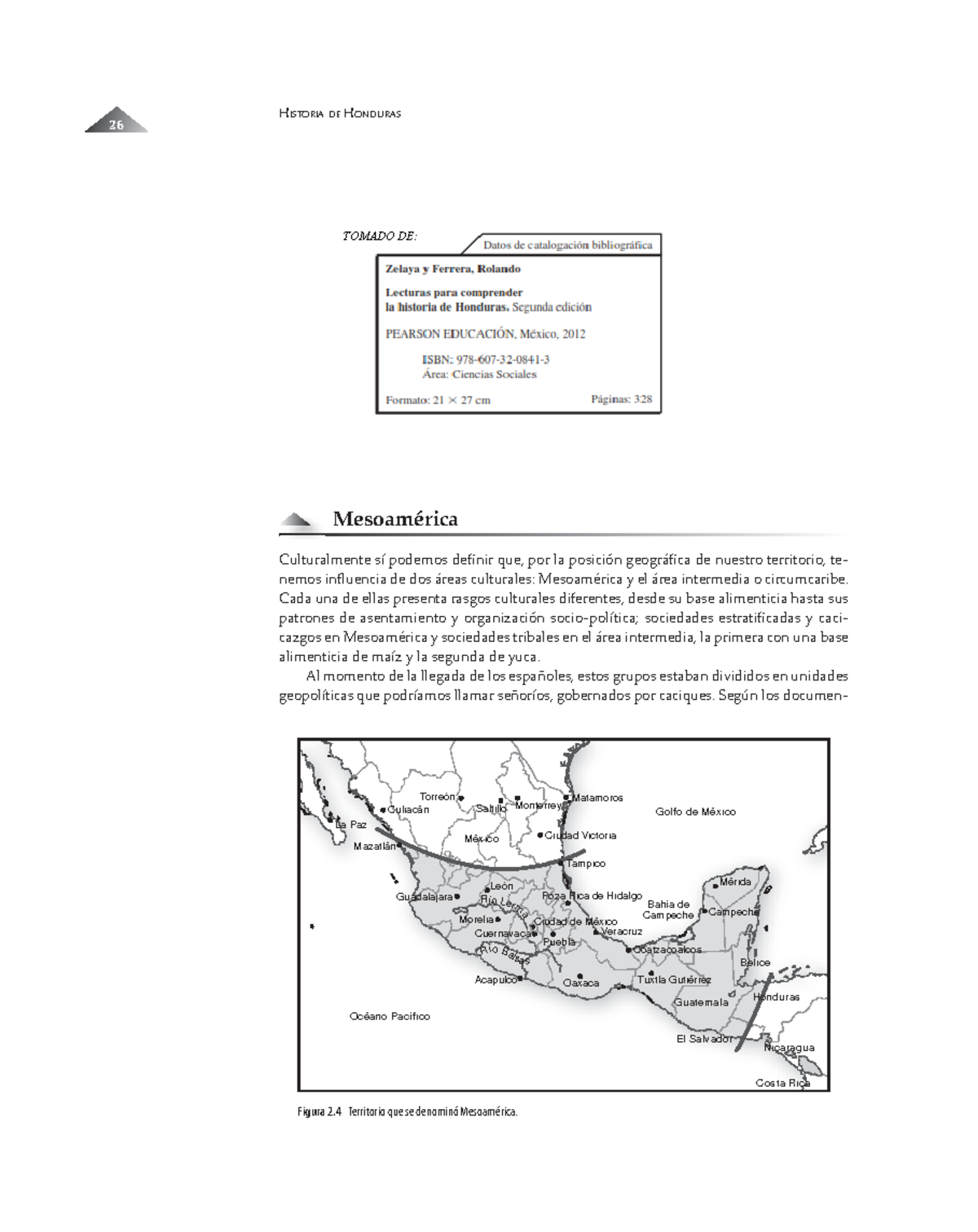 Material PARA Responder GUIA Mesoamérica - 26 HISTORIA DE HONDURAS ...