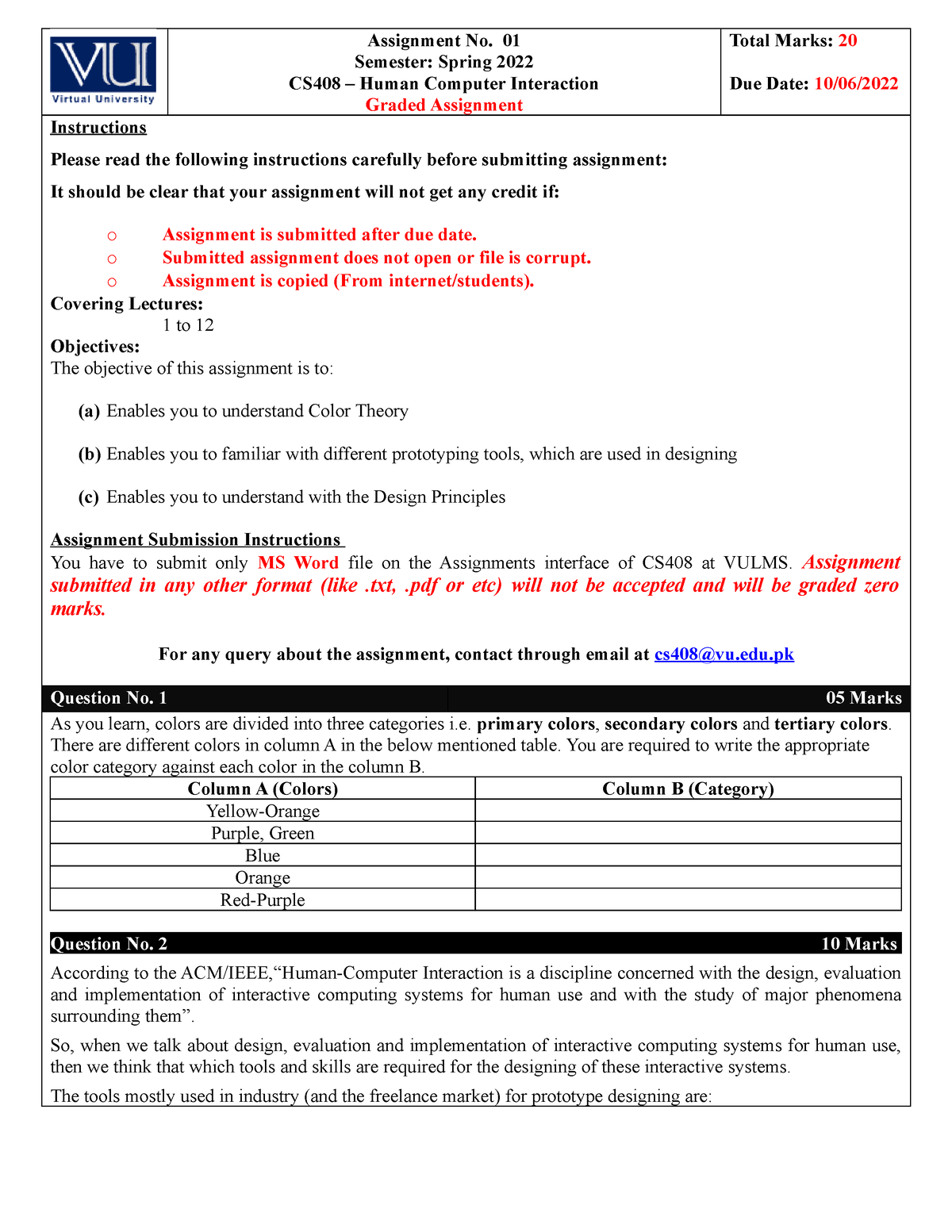 840 solved assignment spring 2022