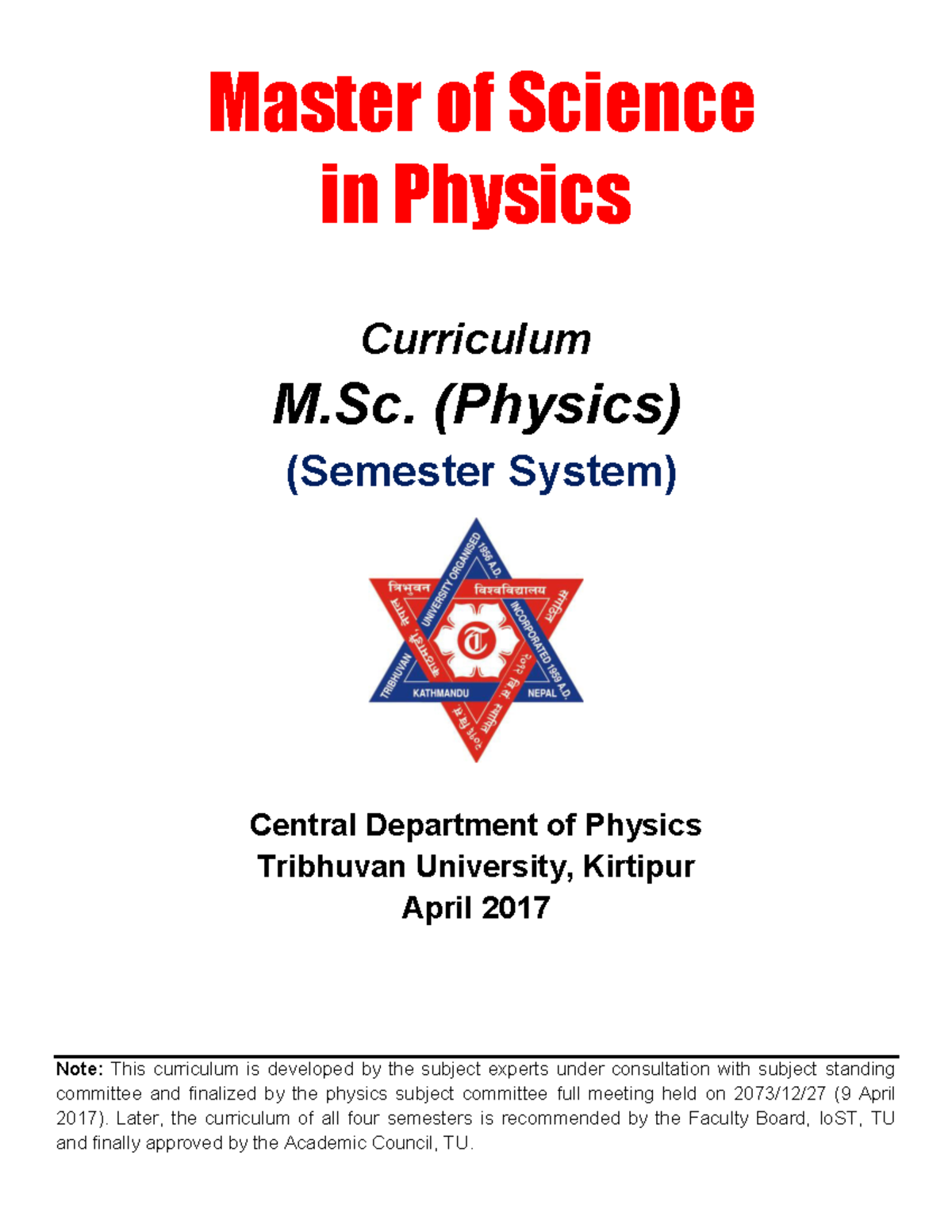 msc physics dissertation topics