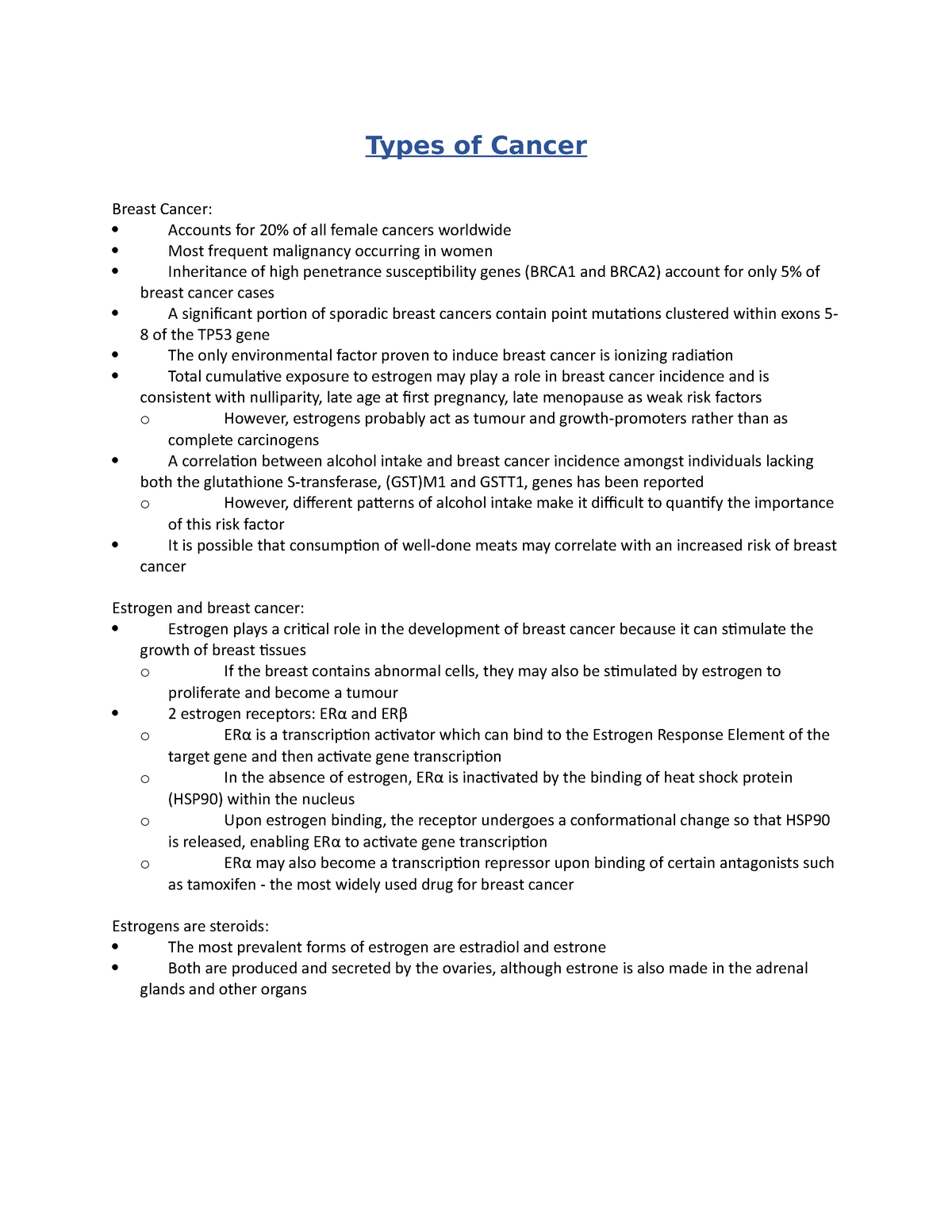 11-types-of-cancer-lecture-notes-16-types-of-cancer-breast-cancer