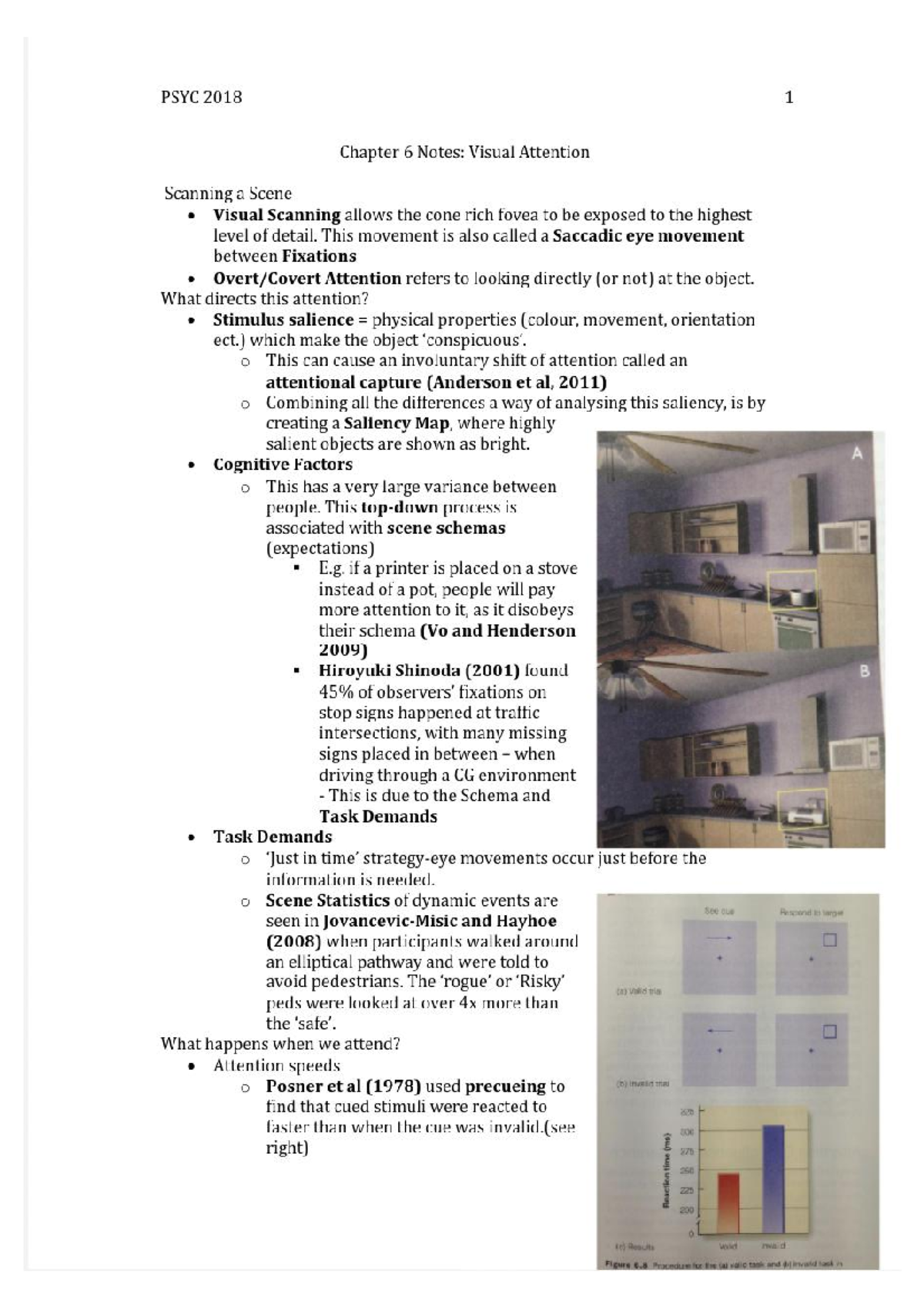Summary Sensation and Perception Chapter 6 - 10 - Percept'on - Studocu