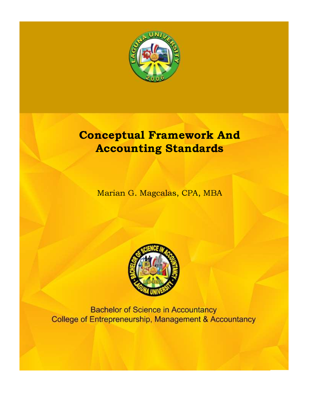 Conceptual-framework-pr - Conceptual Framework And Accounting Standards ...