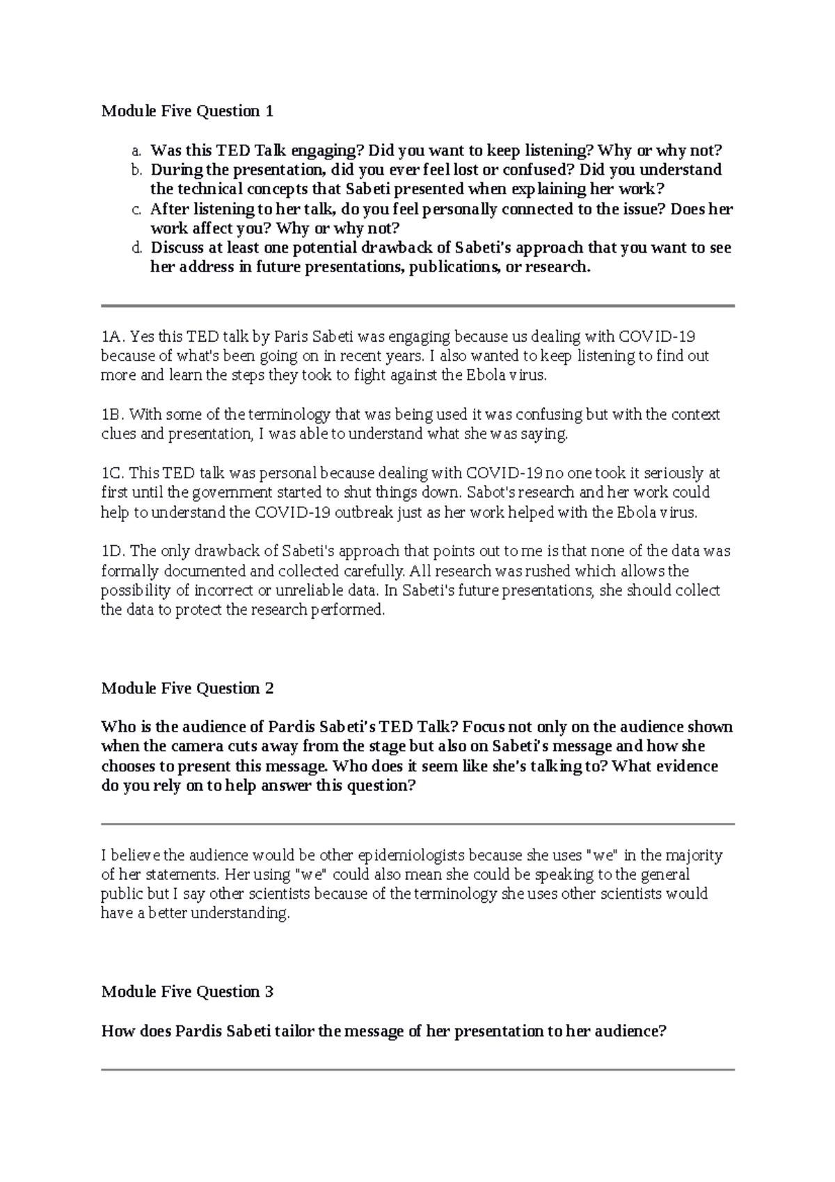 SCS 200 Applied Social Sciences-5 - Module Five Question 1 a. Was this ...