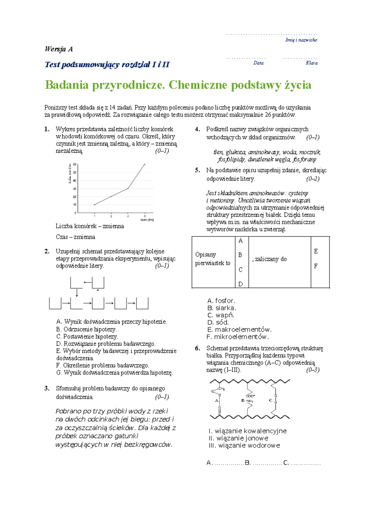 Probny Sprawdzian Gimnazjalisty Nowa Era Przyrodnicze 2015 2016