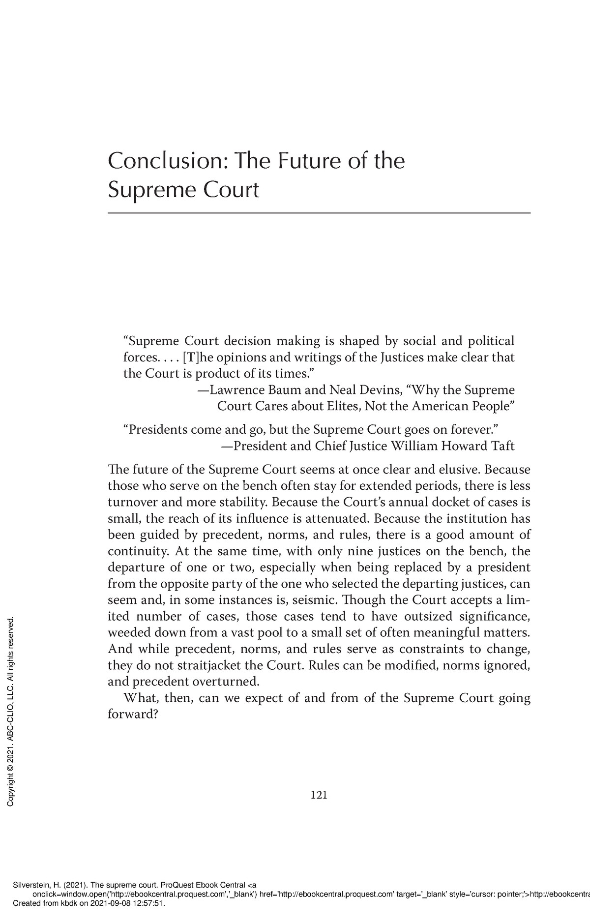 supreme court essay conclusion