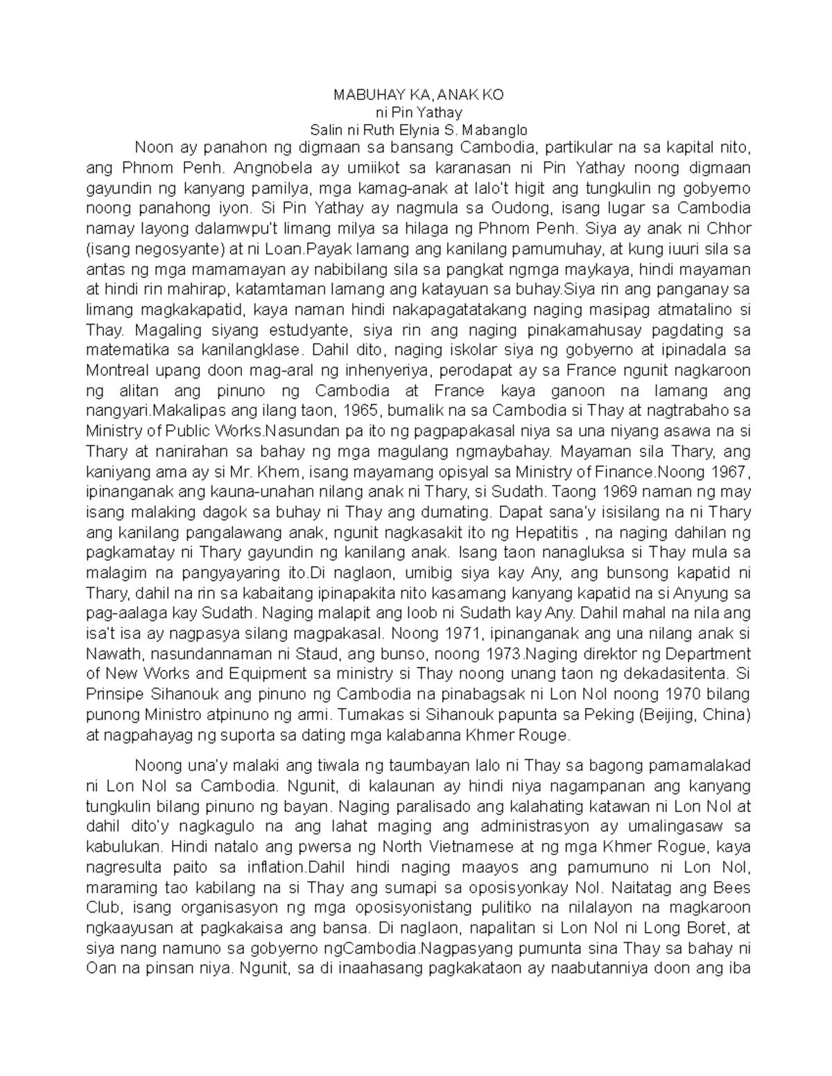 Mabuhay KA ANAK KO jklsADJKL JKLSDjklasfd jklasf jklasf kjlafs