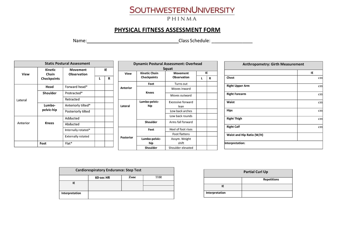 ped-print-physical-fitness-assessment-form-name-class-schedule