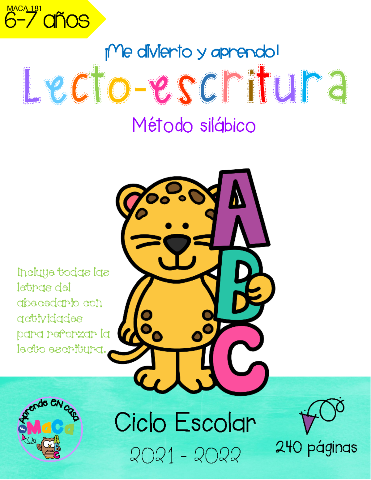 Lecto-escritura método sílabico-v1 - ¡Me divierto y aprendo! Lecto ...