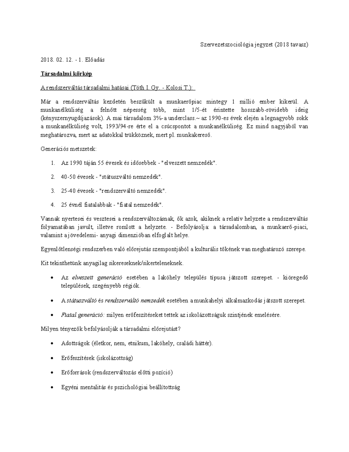 5 relatív életkori törvény