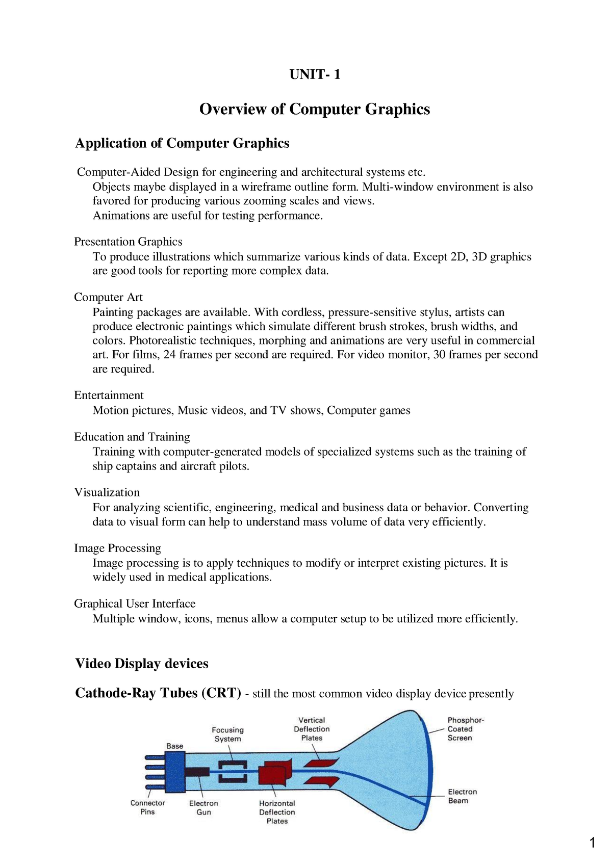 term paper on computer graphics