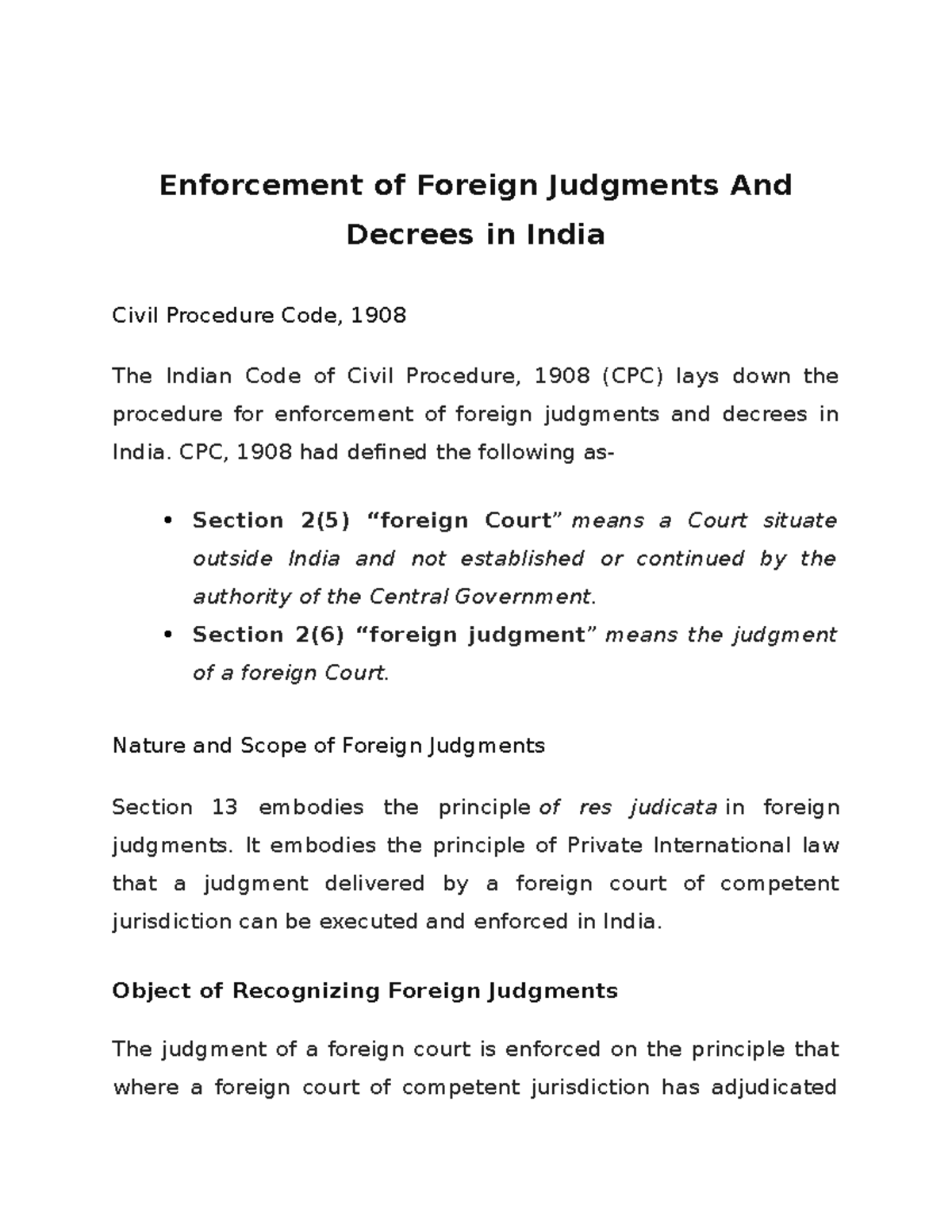 enforcement-of-foreign-judgments-and-decrees-in-india-enforcement-of