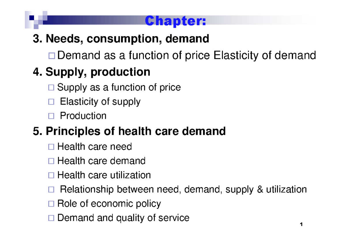 Session 3-5 Models of Demand [Compatibility Mode] - Chapter: 3. Needs ...