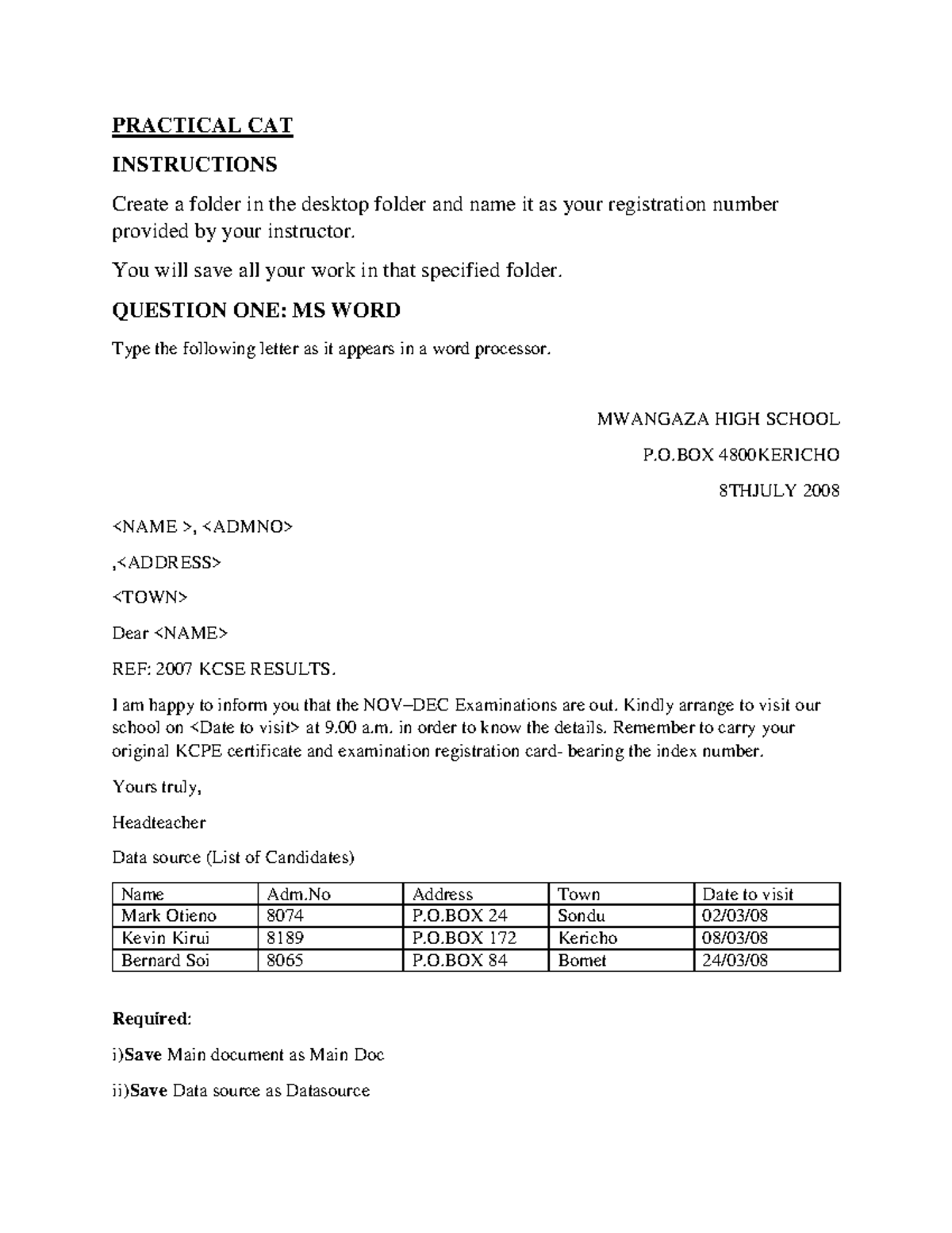 Practical CAT May 2022 Assignment Questions in Basic Computing Skills