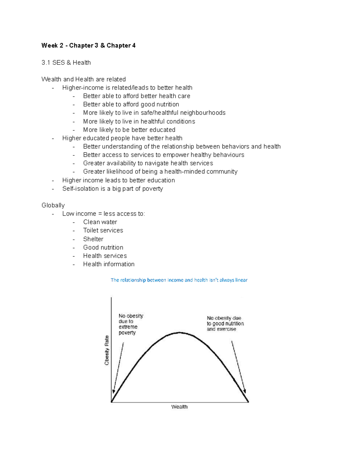 Week 2 - HSS1101 - Lecture and textbook notes - Week 2 - Chapter 3 ...