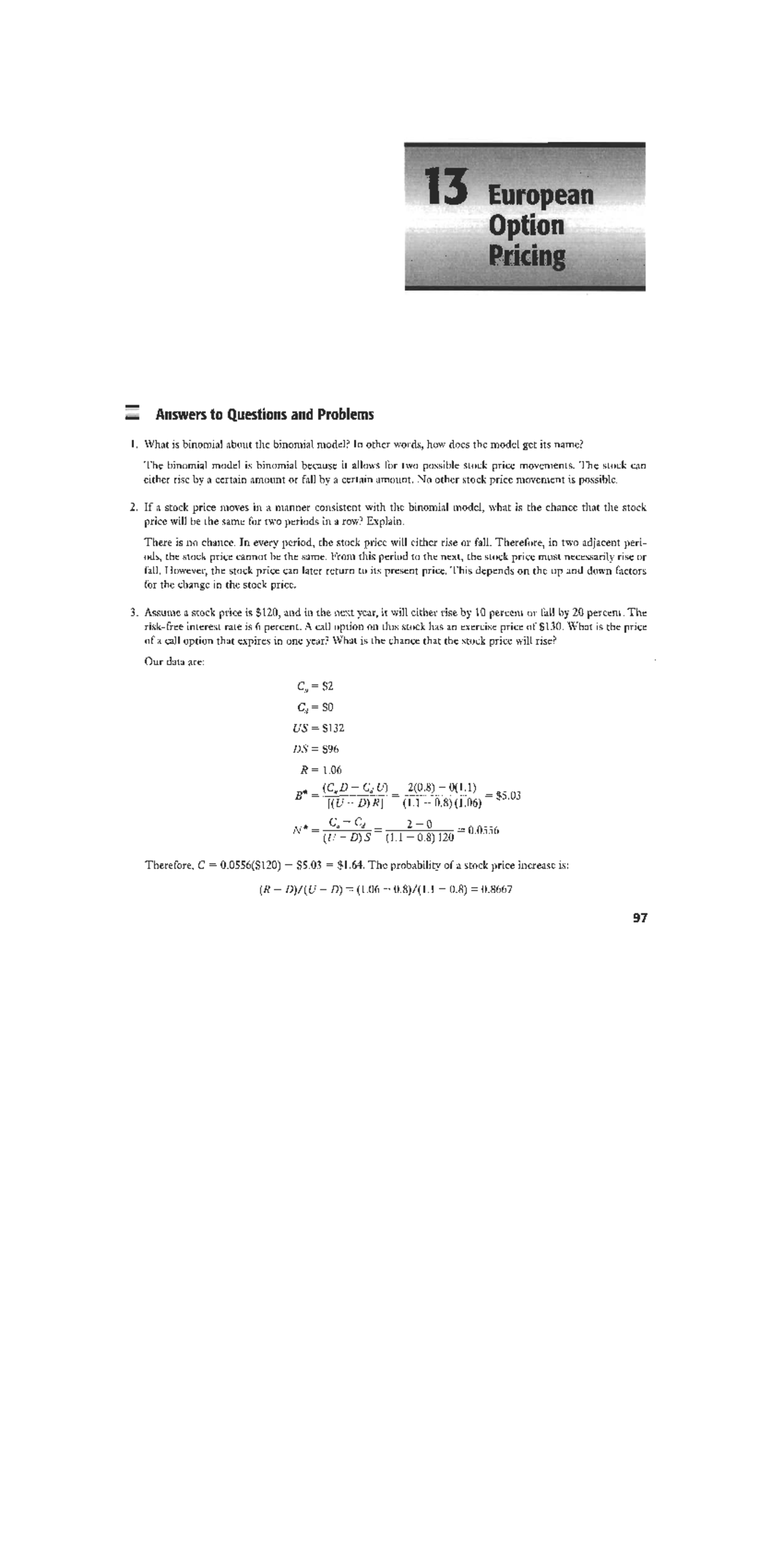 Solution Manual For Futures Options And Swaps 5th Edition By-Kolb Ch13 ...