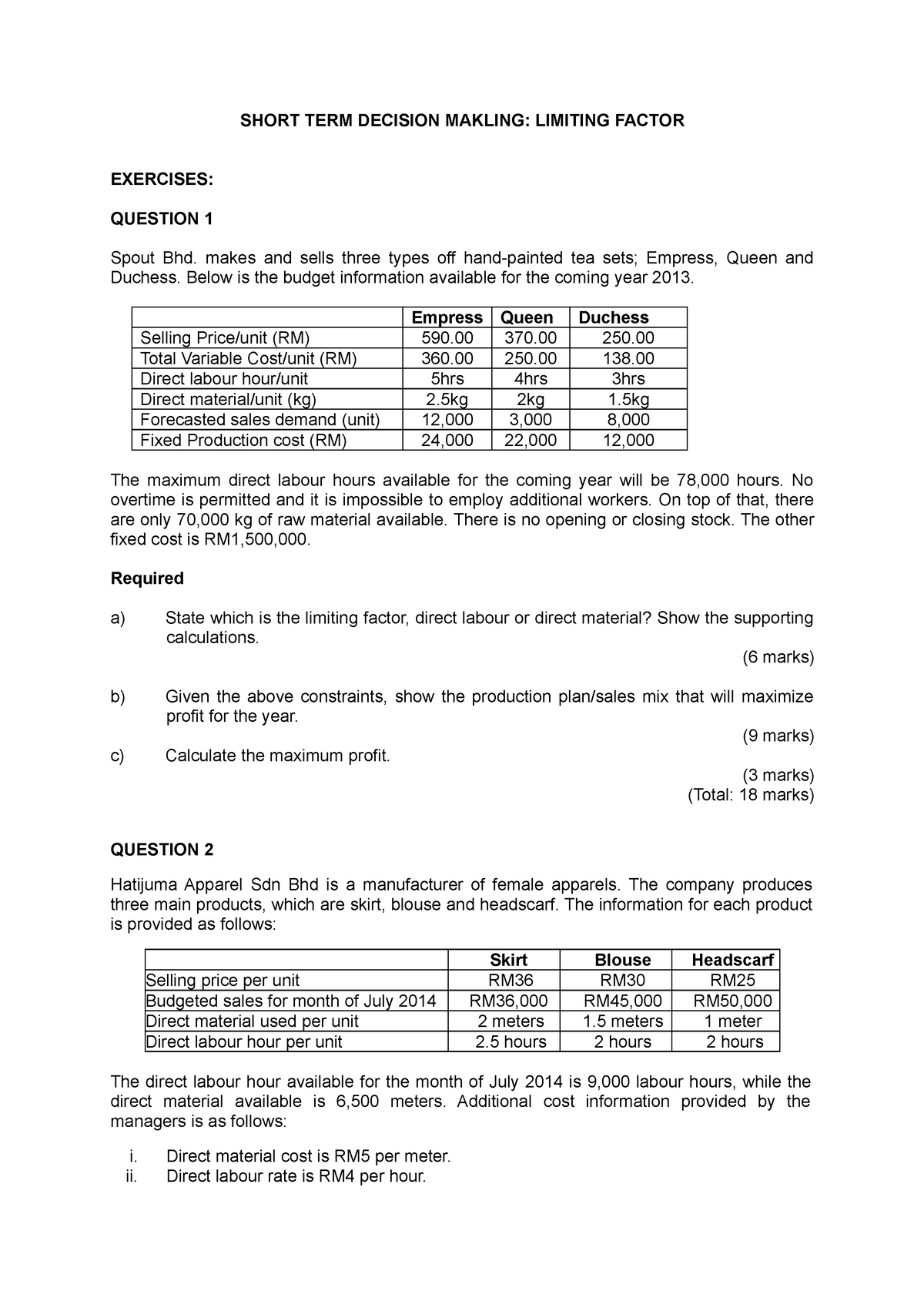 2-question-limiting-factor-cost-and-management-accounting-uitm