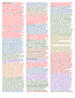 ATSC 113 Cheat Sheet-part-1 - 9a - Global Wind Circulation: Hadley Cell ...