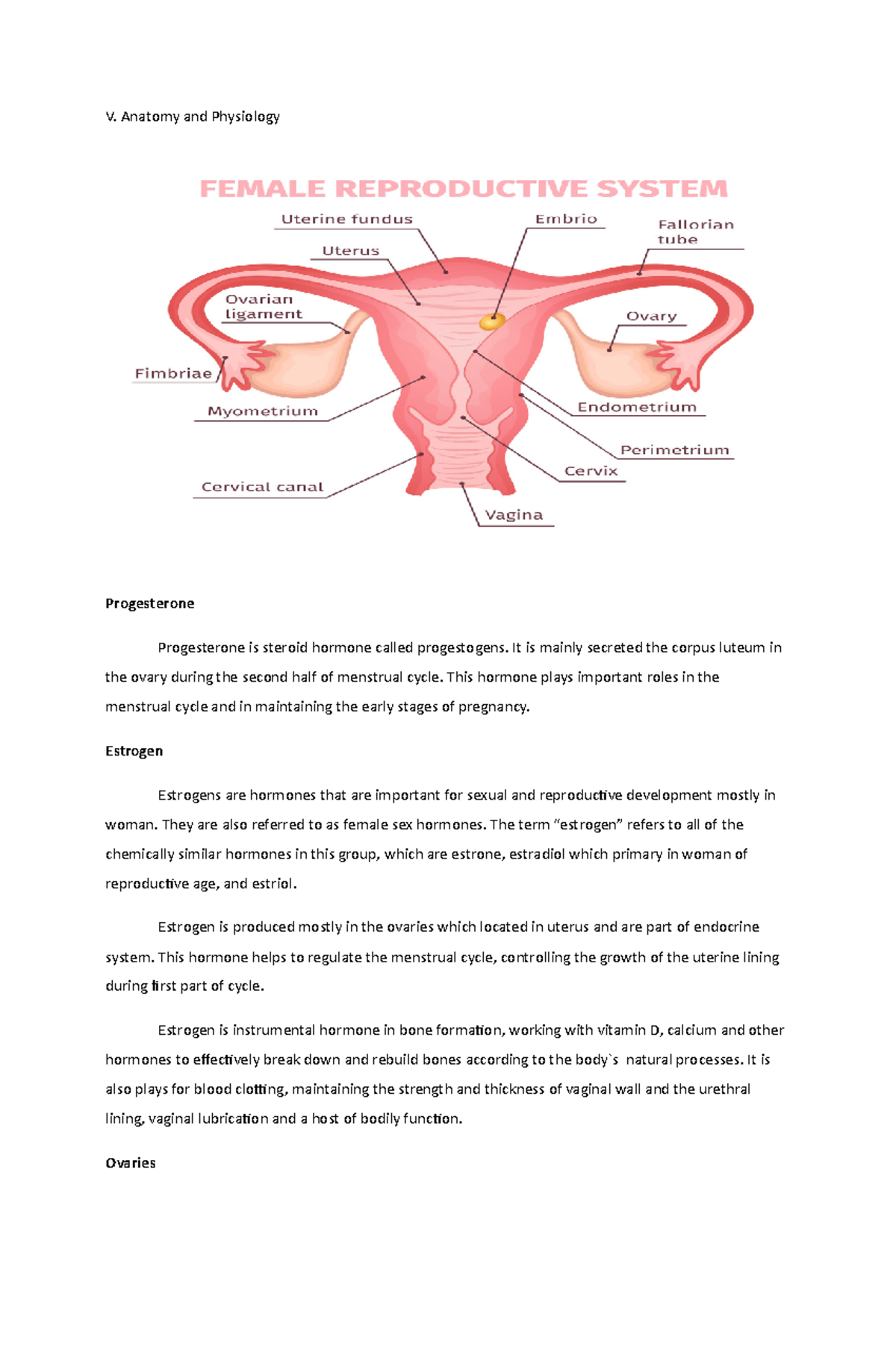 Anaph-ward case pres - bnmnbvbn - V. Anatomy and Physiology ...