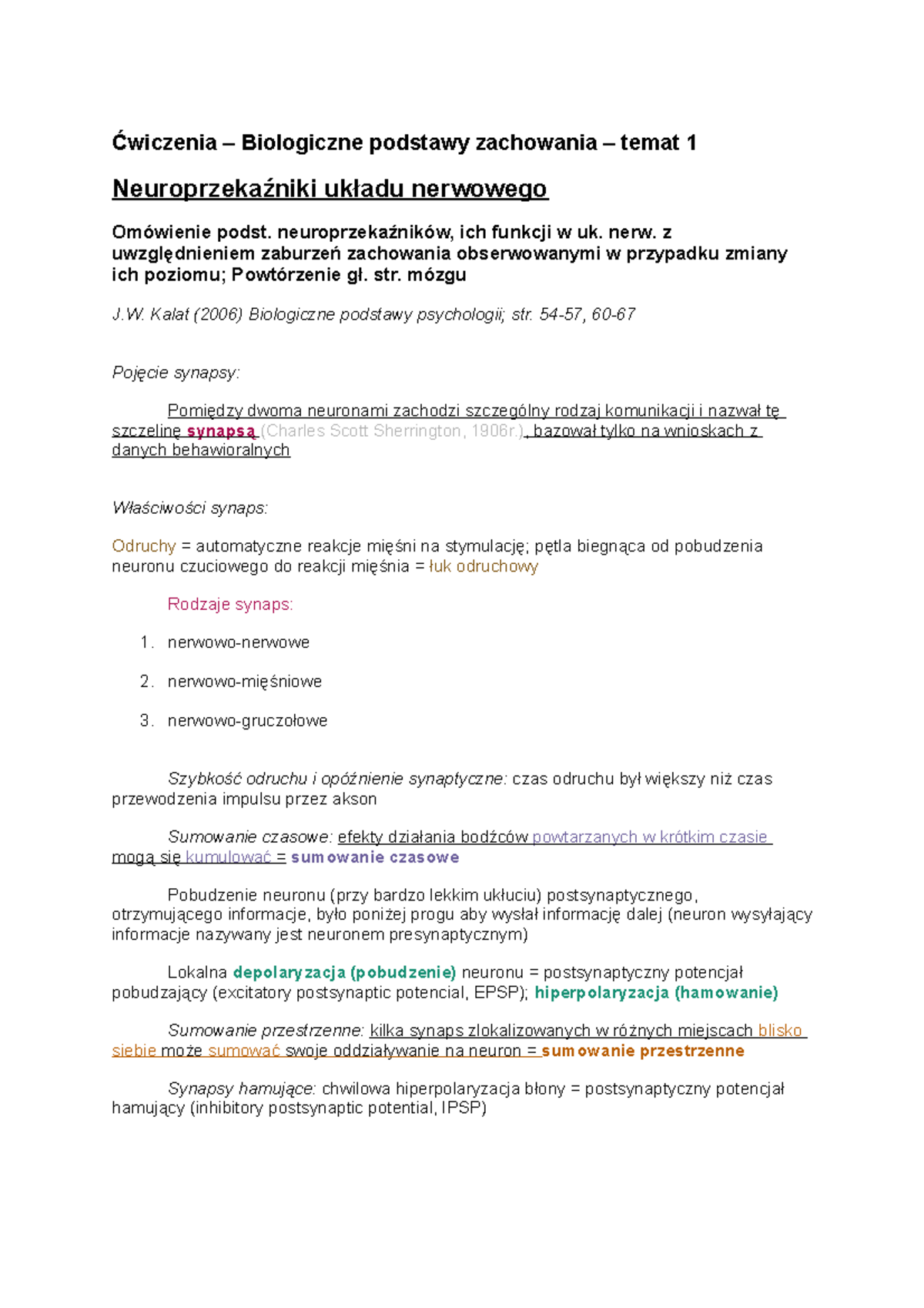 Biologiczne Mechanizmy Zachowania Się Ludzi I Zwierząt Pdf