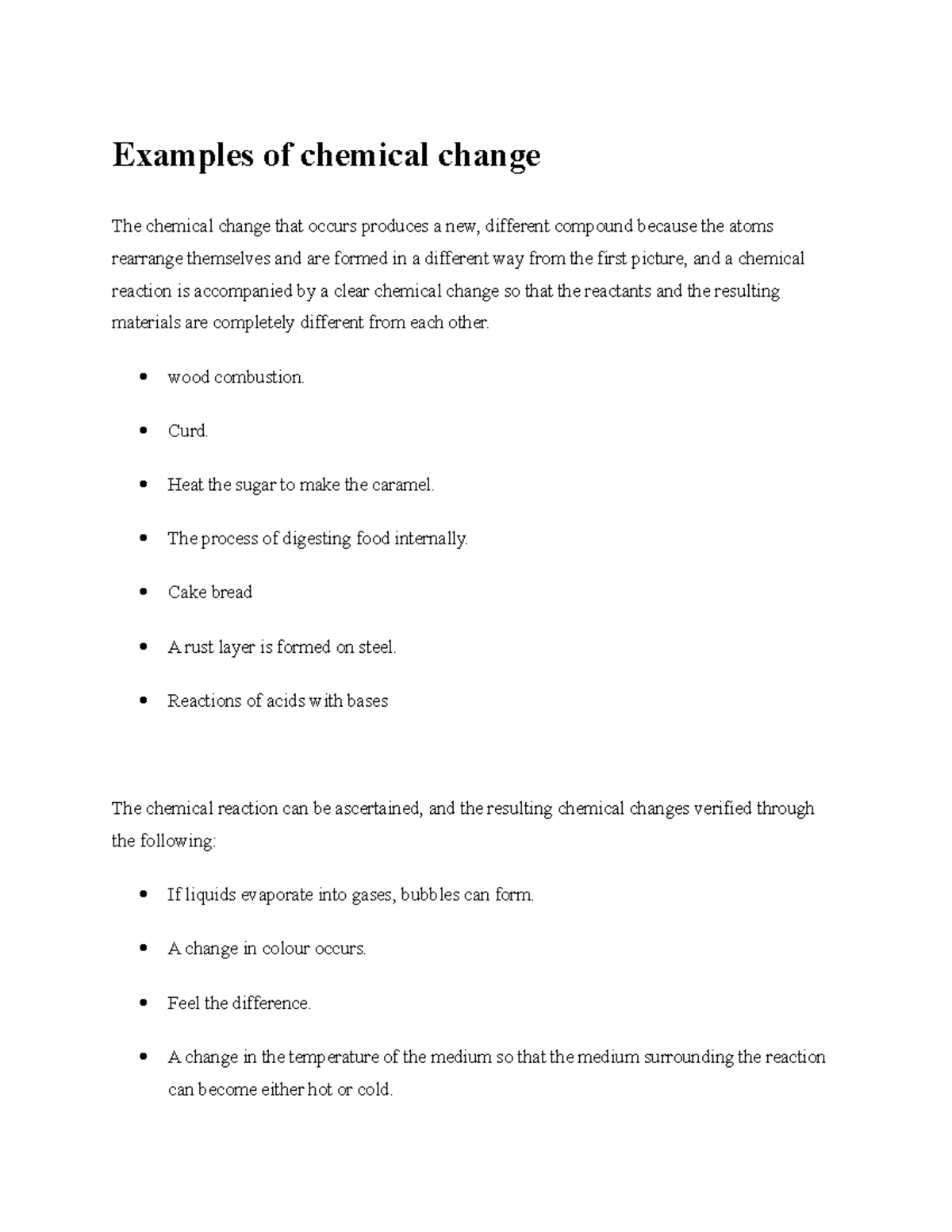 examples-of-chemical-change-wood-combustion-curd-heat-the-sugar-to