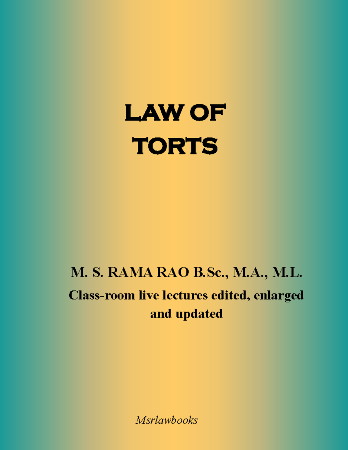 law-of-tort-smart-notes-law-of-torts-101-delhi-university-studocu