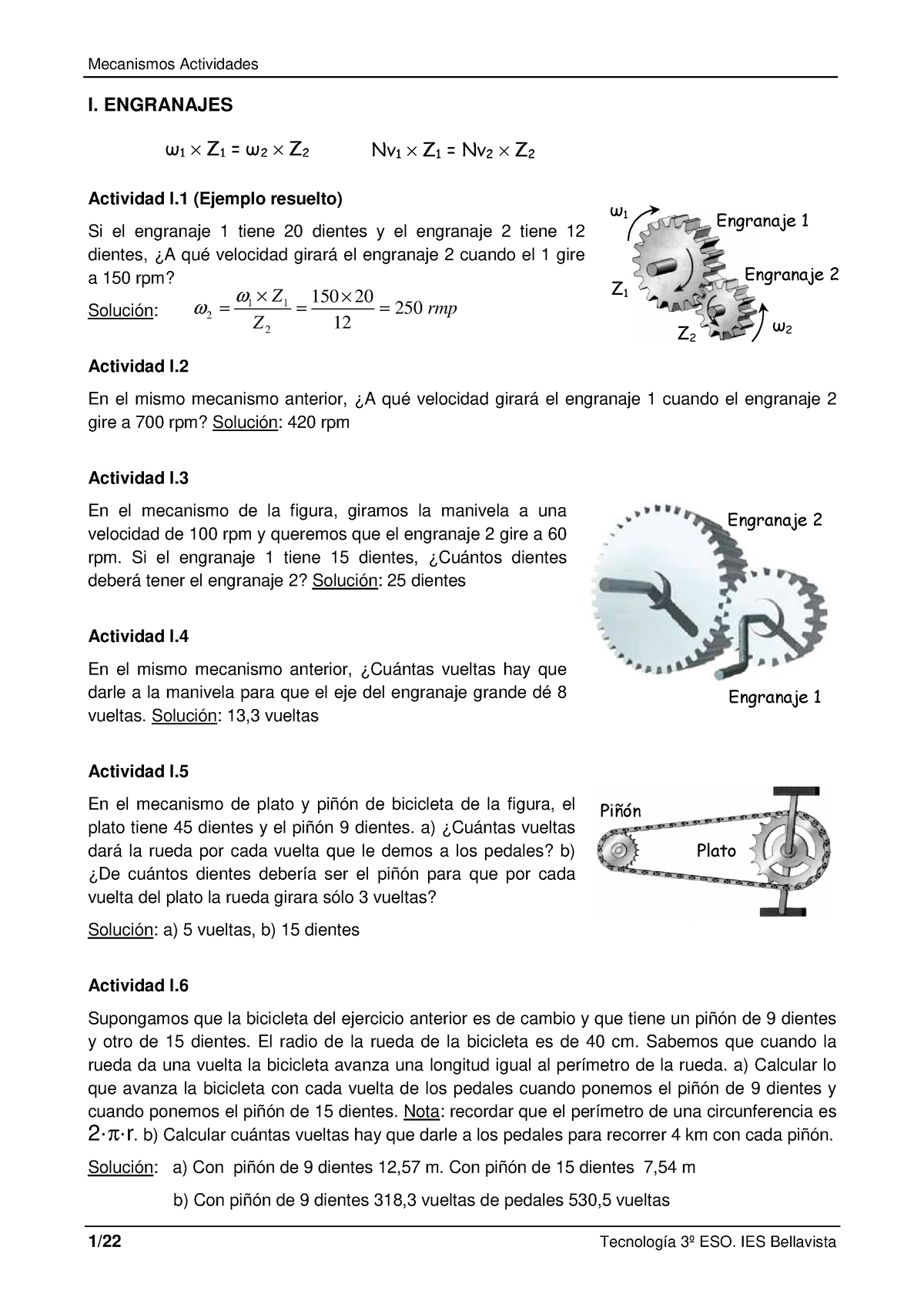 1-2- Mecanismos-3º-actividades-2 - 1/22 Tecnología 3º ESO. IES ...